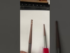 4.0 মিমি সলিড কার্বাইড কোপযুক্ত বল নাক শেষ মিল টিসিএন লেপা সিএনসি ফ্রিজিং কাটার খোদাই বিট