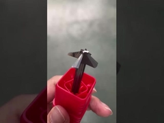 কাস্টম এন্ড মিলস উচ্চতর মেশিনিং পারফরম্যান্সের জন্য ইভা ফোমের জন্য ফ্রিলিং কাটার